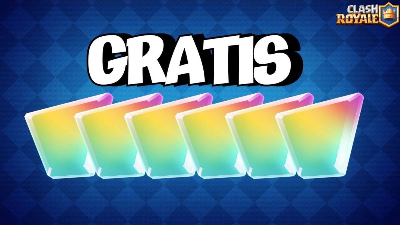 Fragmentos gratis de Clash Royale