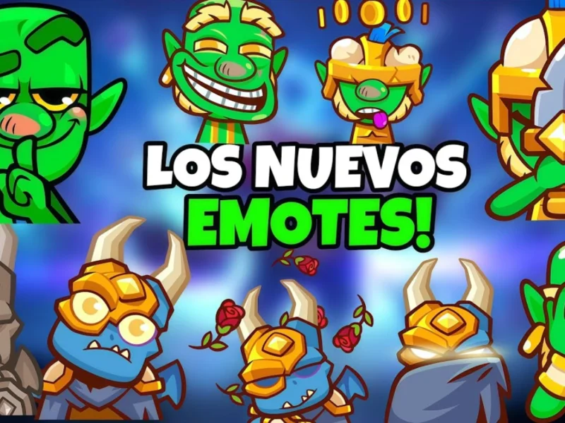 Nuevos emotes de Clash Royale
