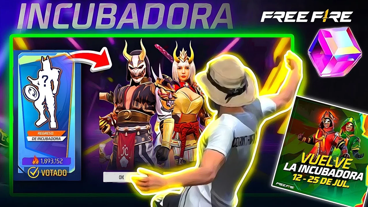 Cuernitos dorados en Free Fire