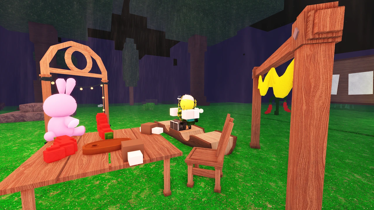 Especial del día del niño en 99 Noches en el Bosque Roblox