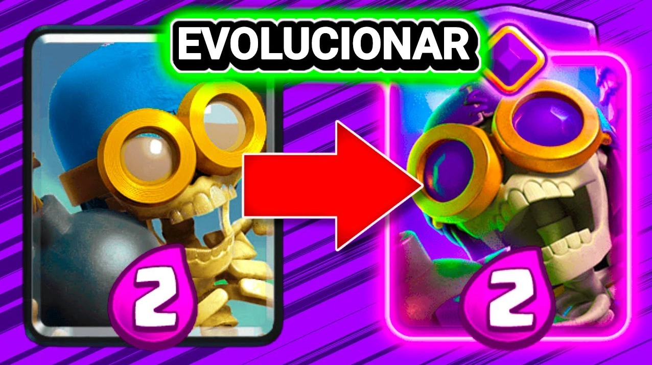 Evolucionar cartas en Clash Royale