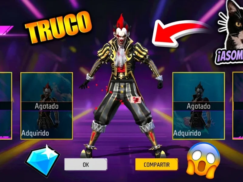 Incubadora Joker en Free Fire