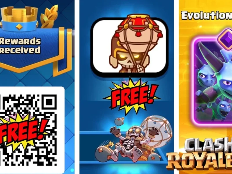 Recompensas y códigos en Clash Royale