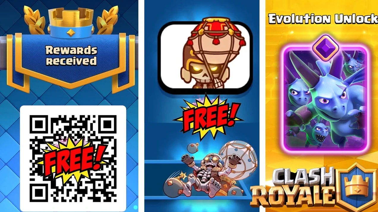 Recompensas y códigos en Clash Royale