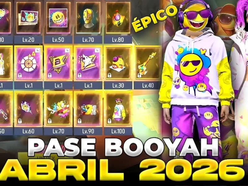 Pase Booyah abril 2026