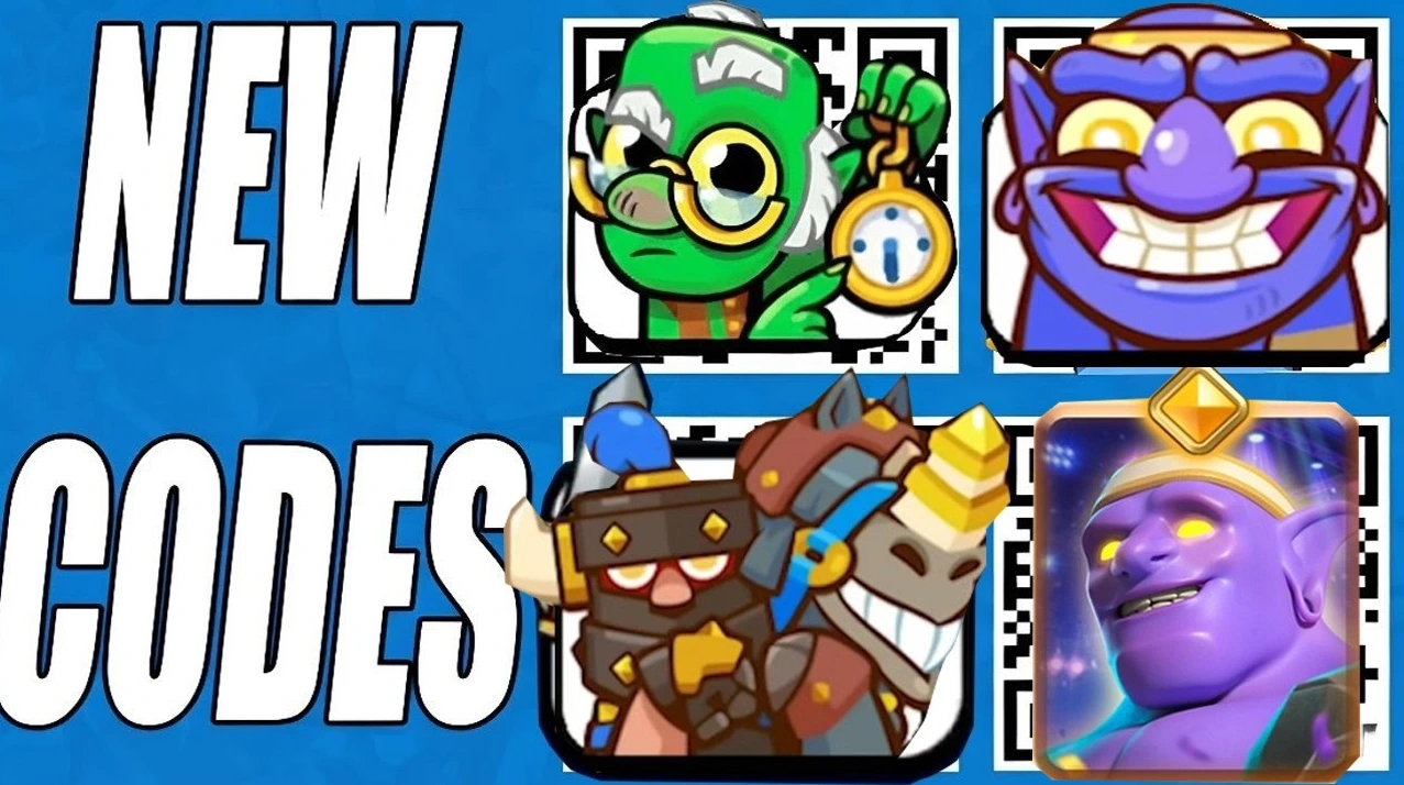 Codigos QR de Mayo de Clash Royale