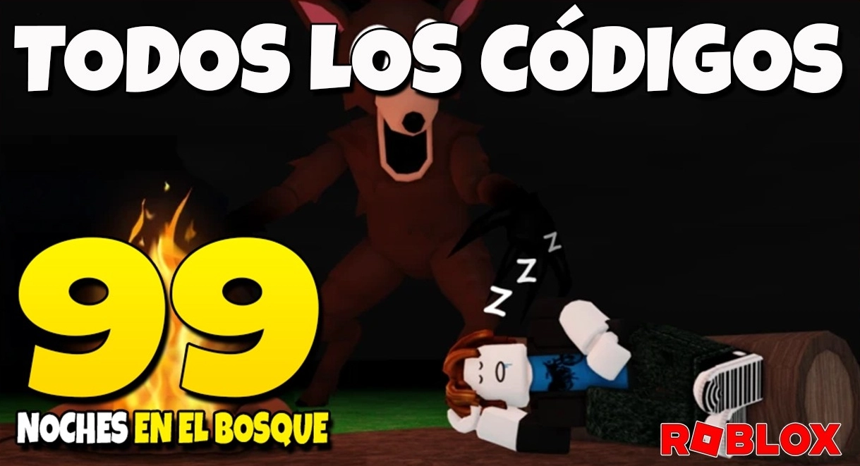 Todos los codigos en 99 Noches en el Bosque